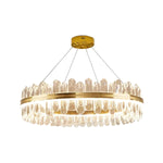 Gold K9 Crystal Chandelier – Elegant Ceiling Light