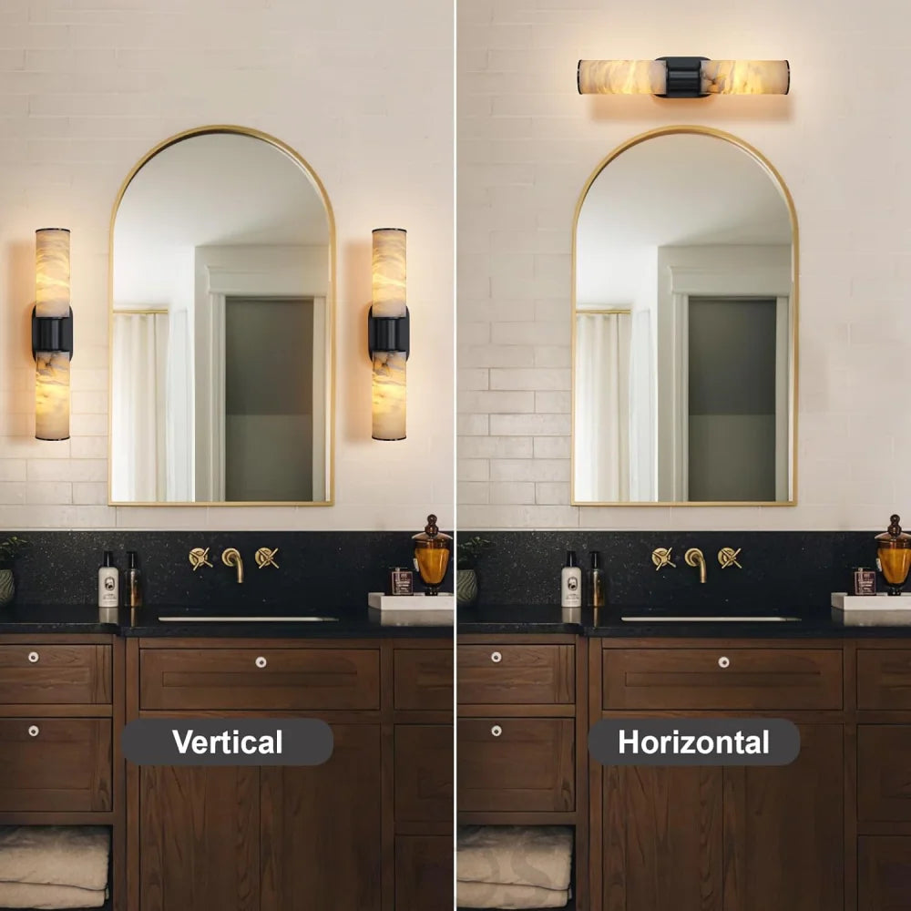 22.2’’ Alabaster Wall Sconce