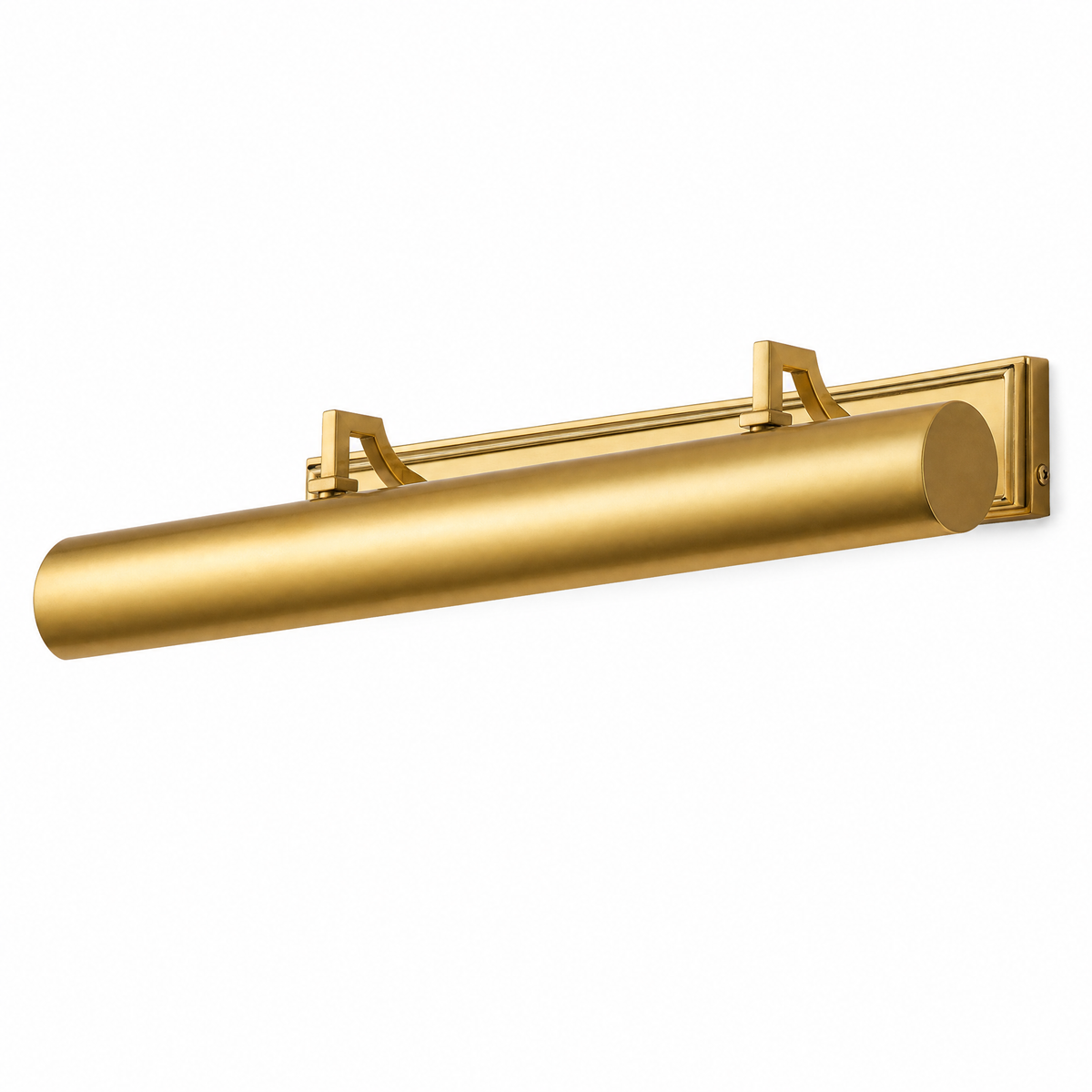 24" Brass Hardwired Picture Light