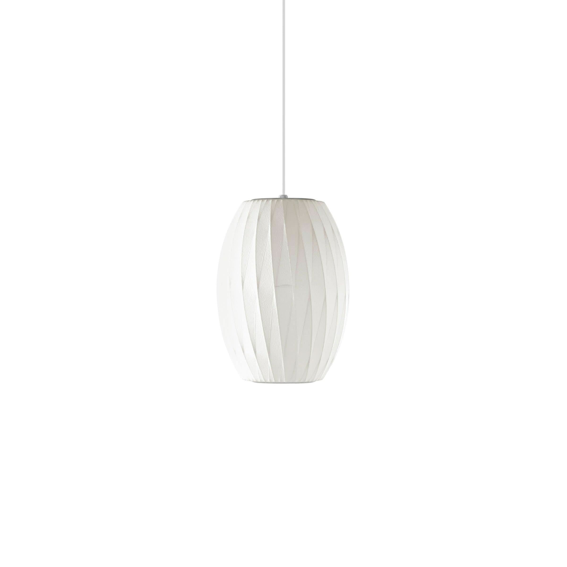 Bubble Pendant Light with Artificial Silk Lampshade - Yiosilamp