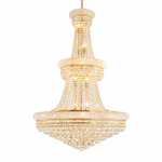 800 Double-layer Pineapple Bead Round Pendant - Gold