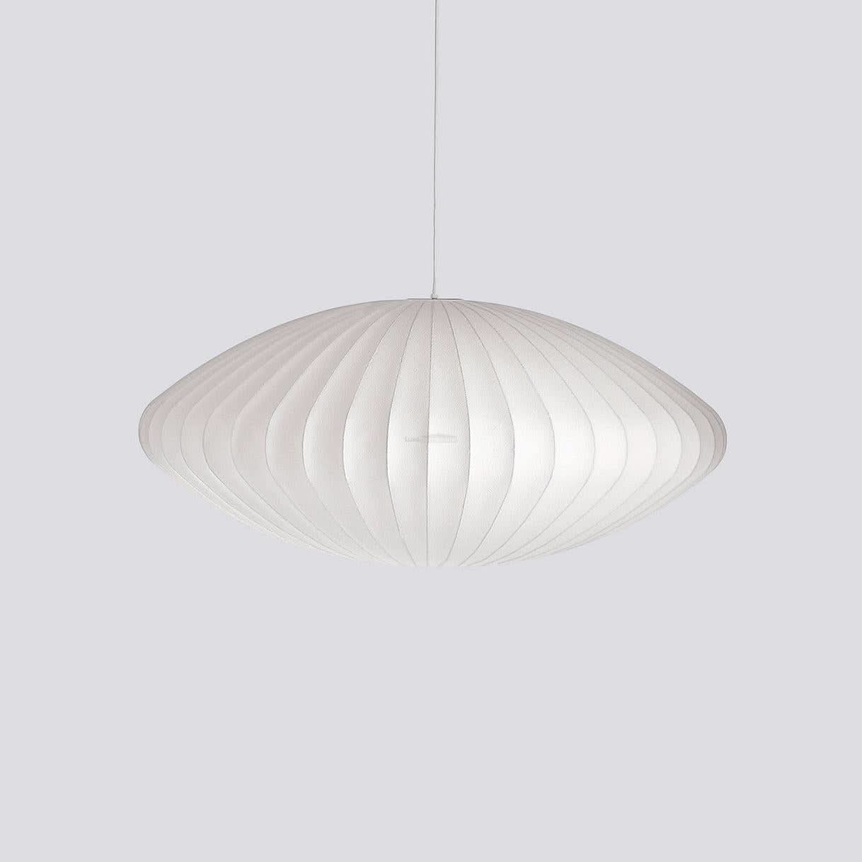 Bubble Pendant Light with Artificial Silk Lampshade - Yiosilamp