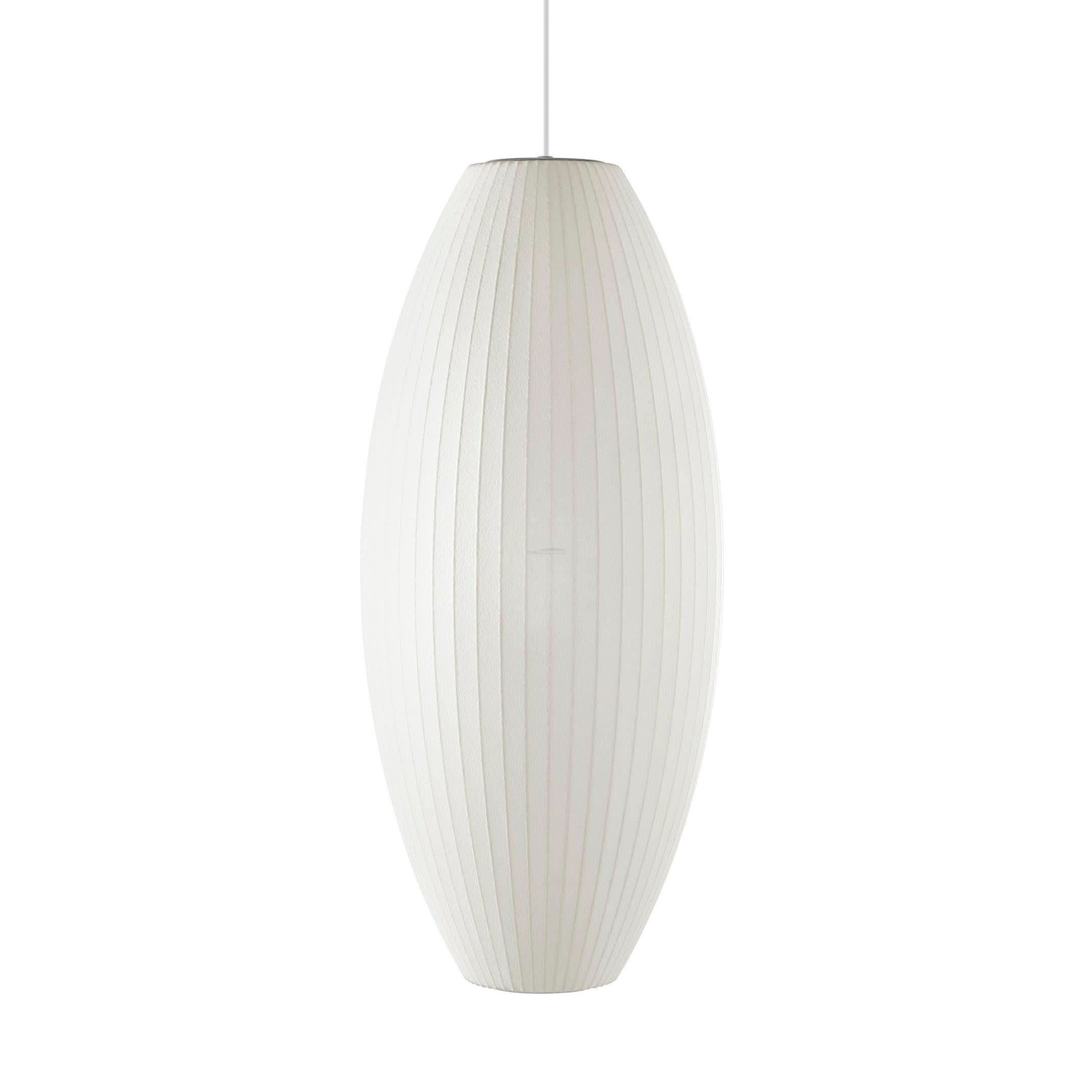 Bubble Pendant Light with Artificial Silk Lampshade - Yiosilamp