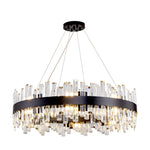 Modern Double Layer Crystal Chandelier