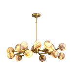 Modern Round Alabaster Chandelier D800