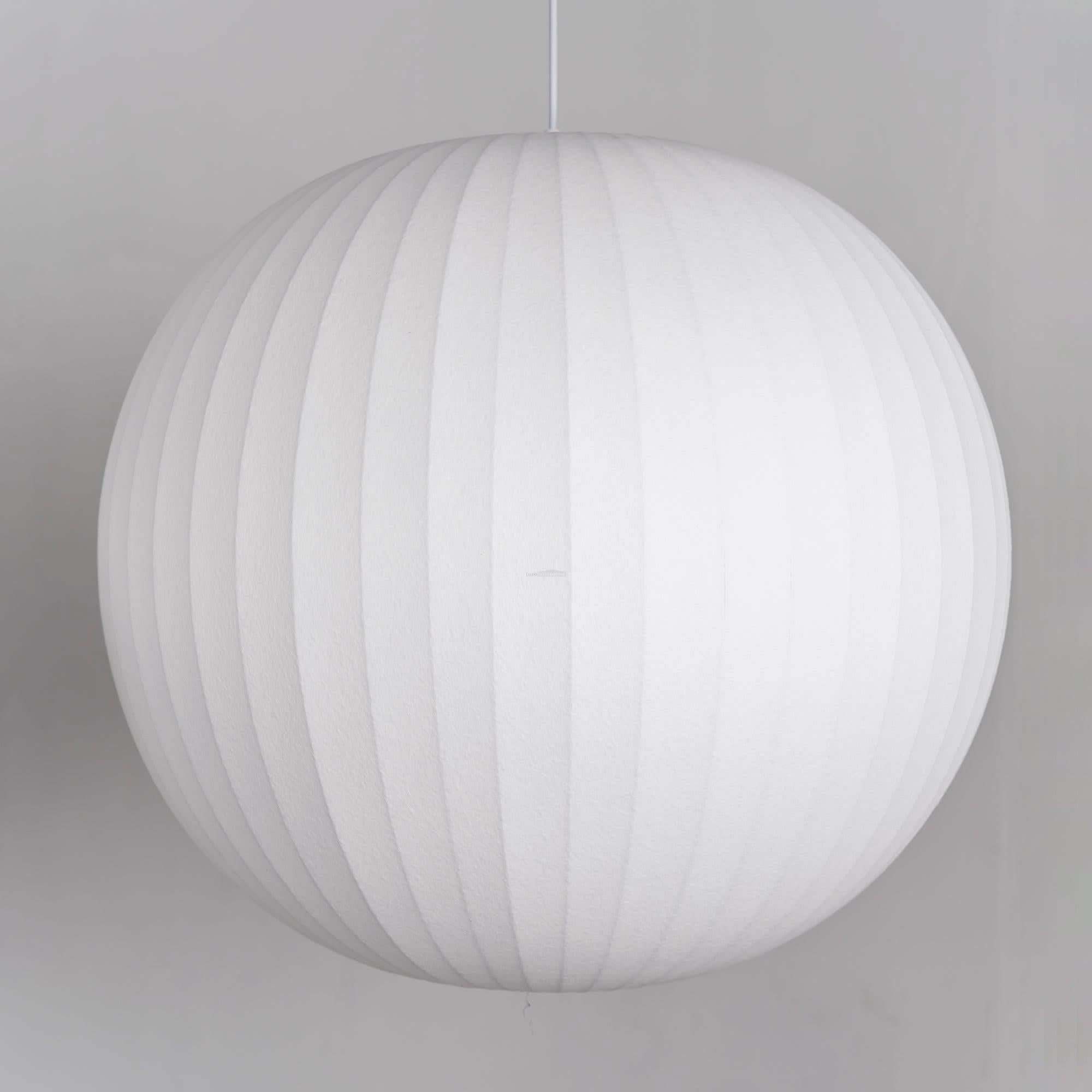 Bubble Pendant Light with Artificial Silk Lampshade - Yiosilamp