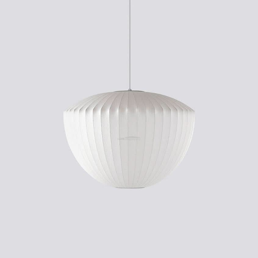 Bubble Pendant Light with Artificial Silk Lampshade - Yiosilamp