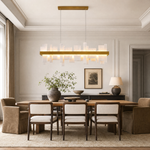46.8'' Alabaster Rectangular Chandelier