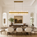 46.8'' Alabaster Rectangular Chandelier