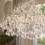 47'' Modern K9 Crystal Tree Branch Chandelier