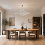 47'' Modern K9 Crystal Tree Branch Chandelier