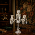 5-Light Candelabra Cut Glass Table Lamp