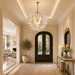 5-Light Hooded Dining Pendant Light - Copper Color