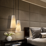 500 Cylindrical Alabaster Wall Lamp - Black Single - Change Supplier