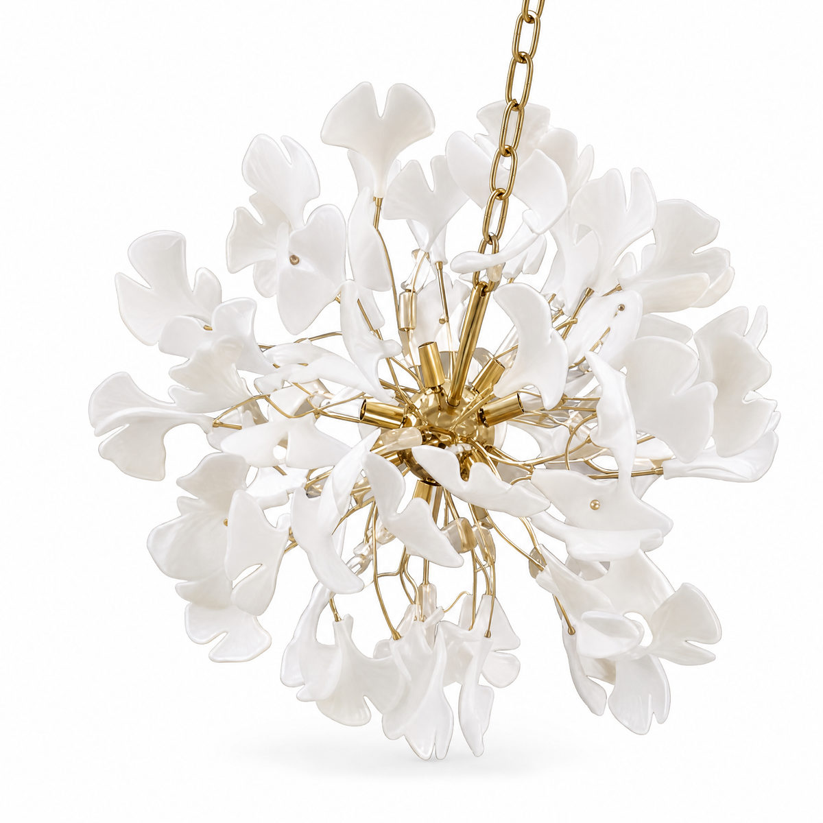 D800 Ceramic Ball Single Hanging - Gold