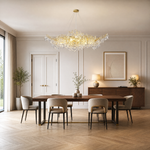 60" Modern Crystal Tree Branch Chandelier