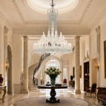 64-Light Multi-Tier Candle Crystal Chandelier