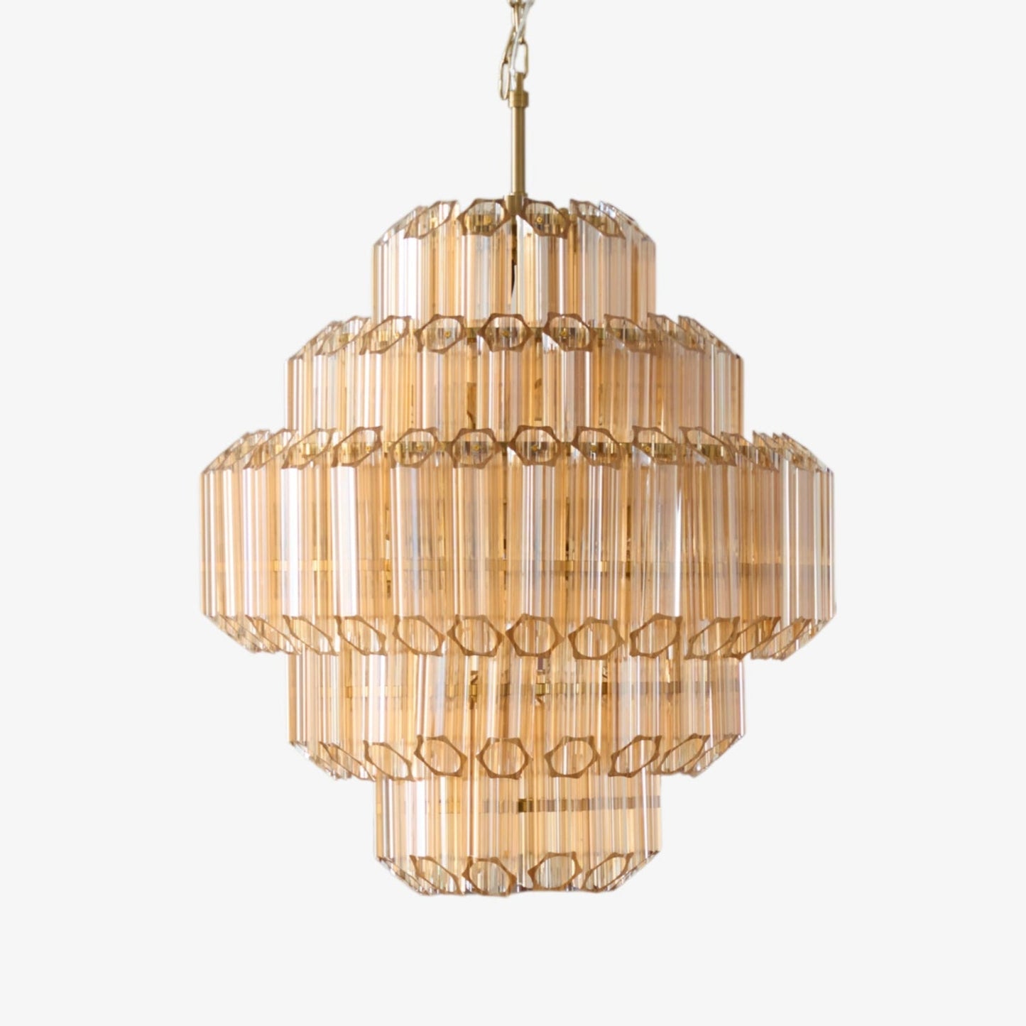 Aurum Cascade Murano Chandelier - YIOSI