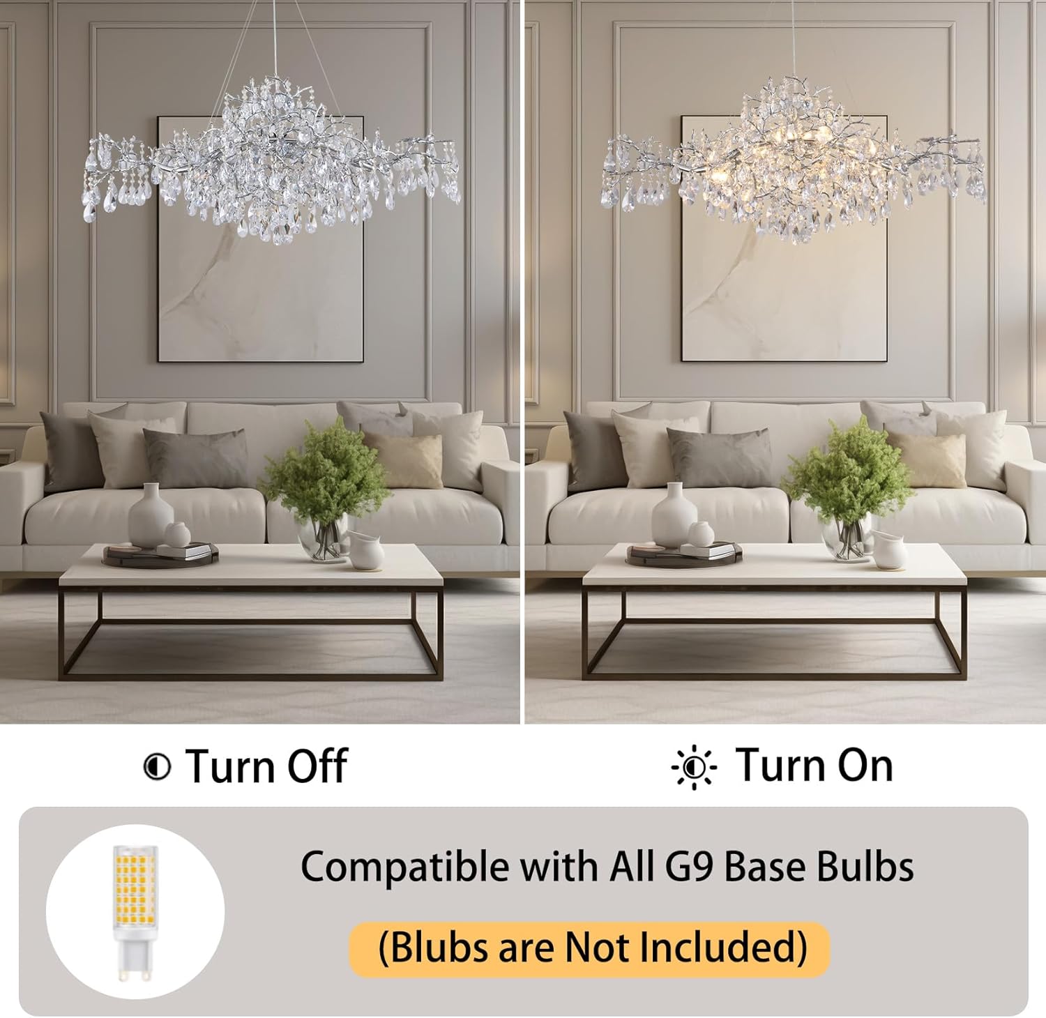 Modern Crystal Chandelier