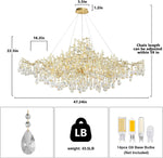Modern Crystal Chandelier