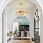 Modern Double-Layer Crystal Chandelier