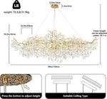 Modern Crystal Chandelier