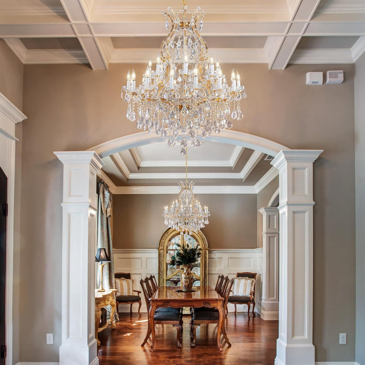 Modern Large Crystal Chandeliers