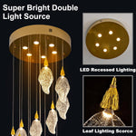 Modern blade-type Chandelier