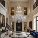 73-Light Tiered Candle Crystal Chandelier