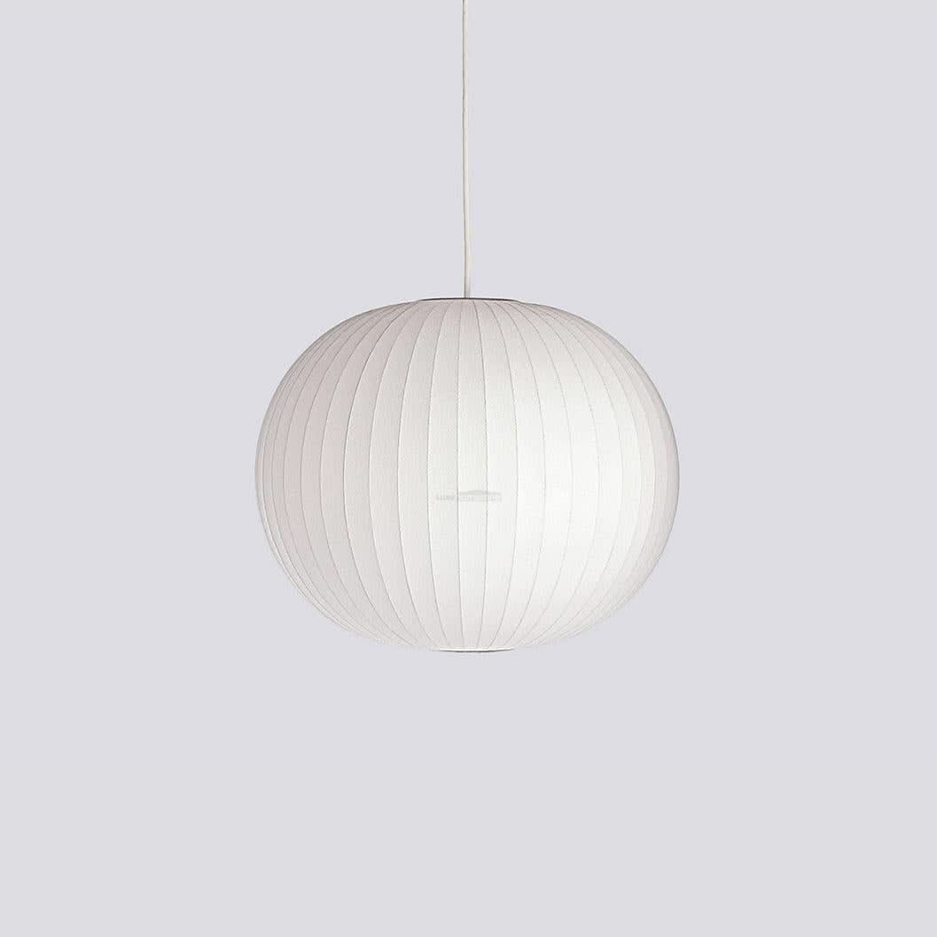 Bubble Pendant Light with Artificial Silk Lampshade - Yiosilamp