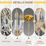 Modern Large Crystal Chandeliers
