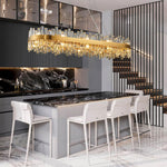 Modern Double-Layer Crystal Chandelier