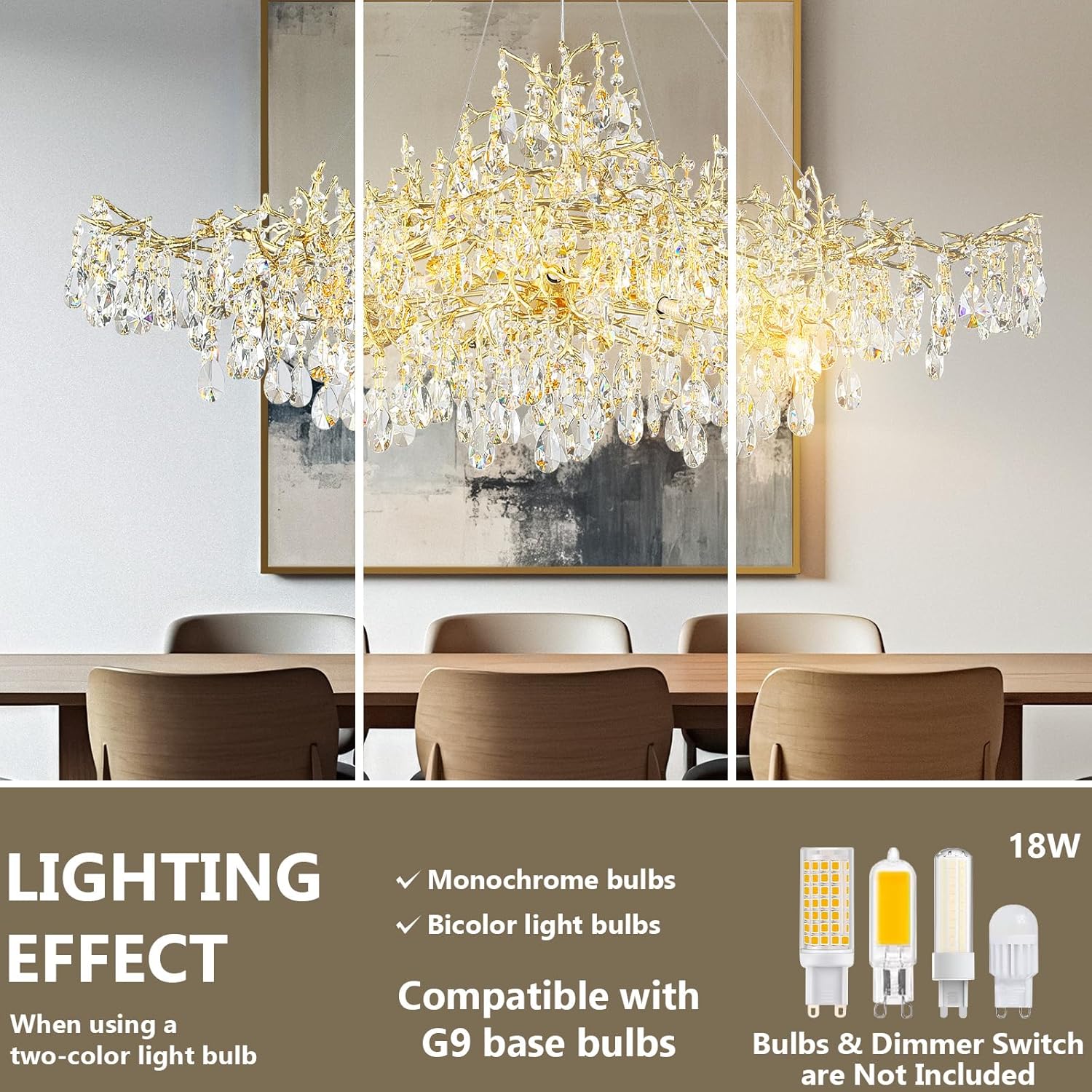 Modern Crystal Chandelier