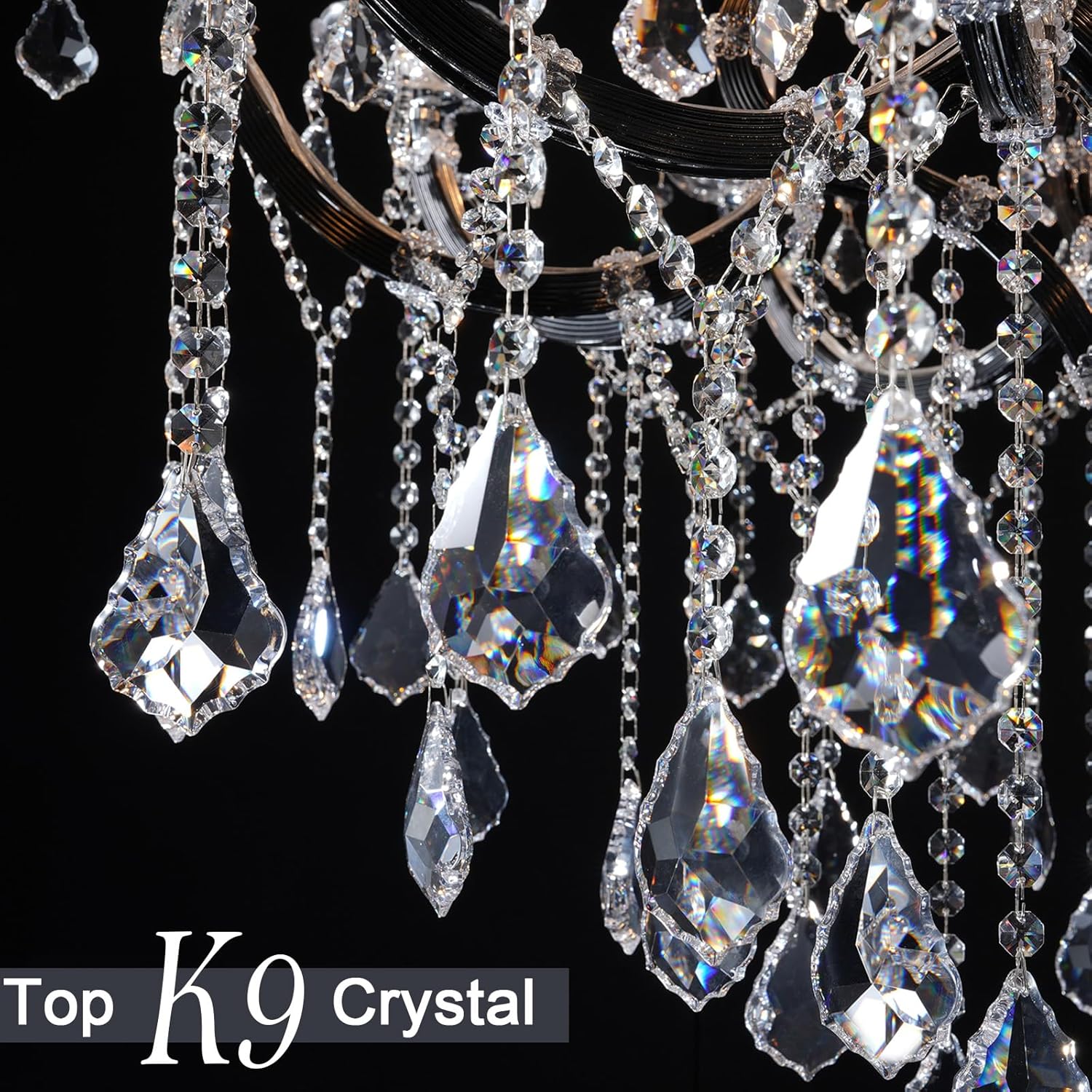 Modern Large Crystal Chandeliers