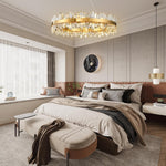 Modern Double-Layer Crystal Chandelier