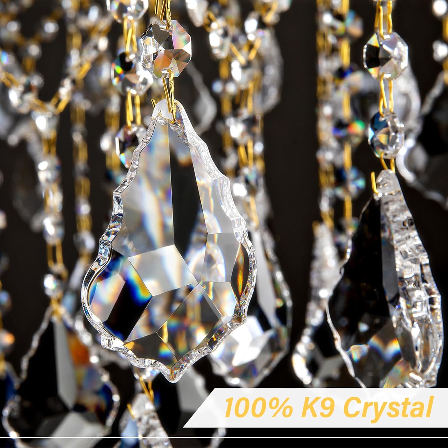 Modern Large Crystal Chandeliers