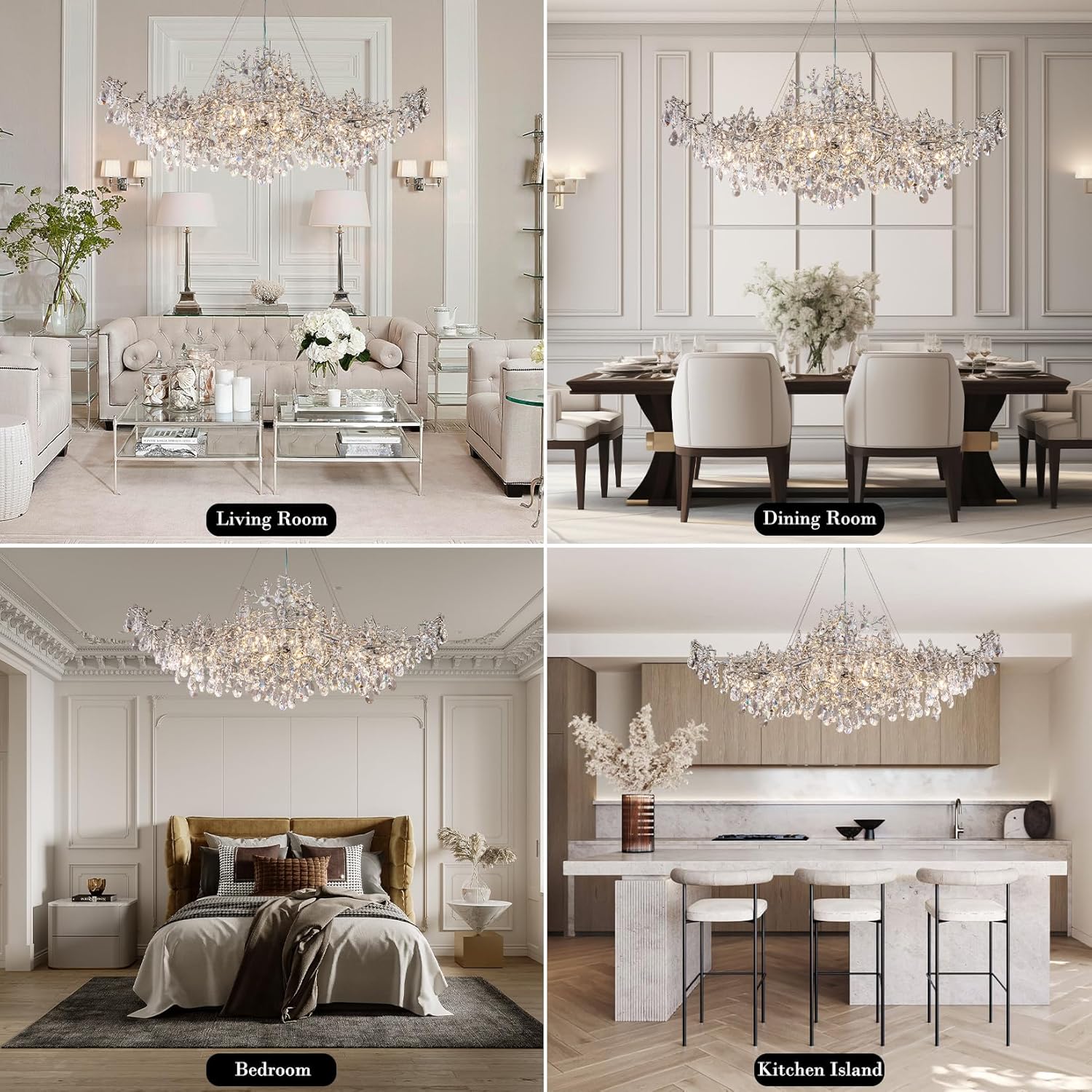 Modern Crystal Chandelier