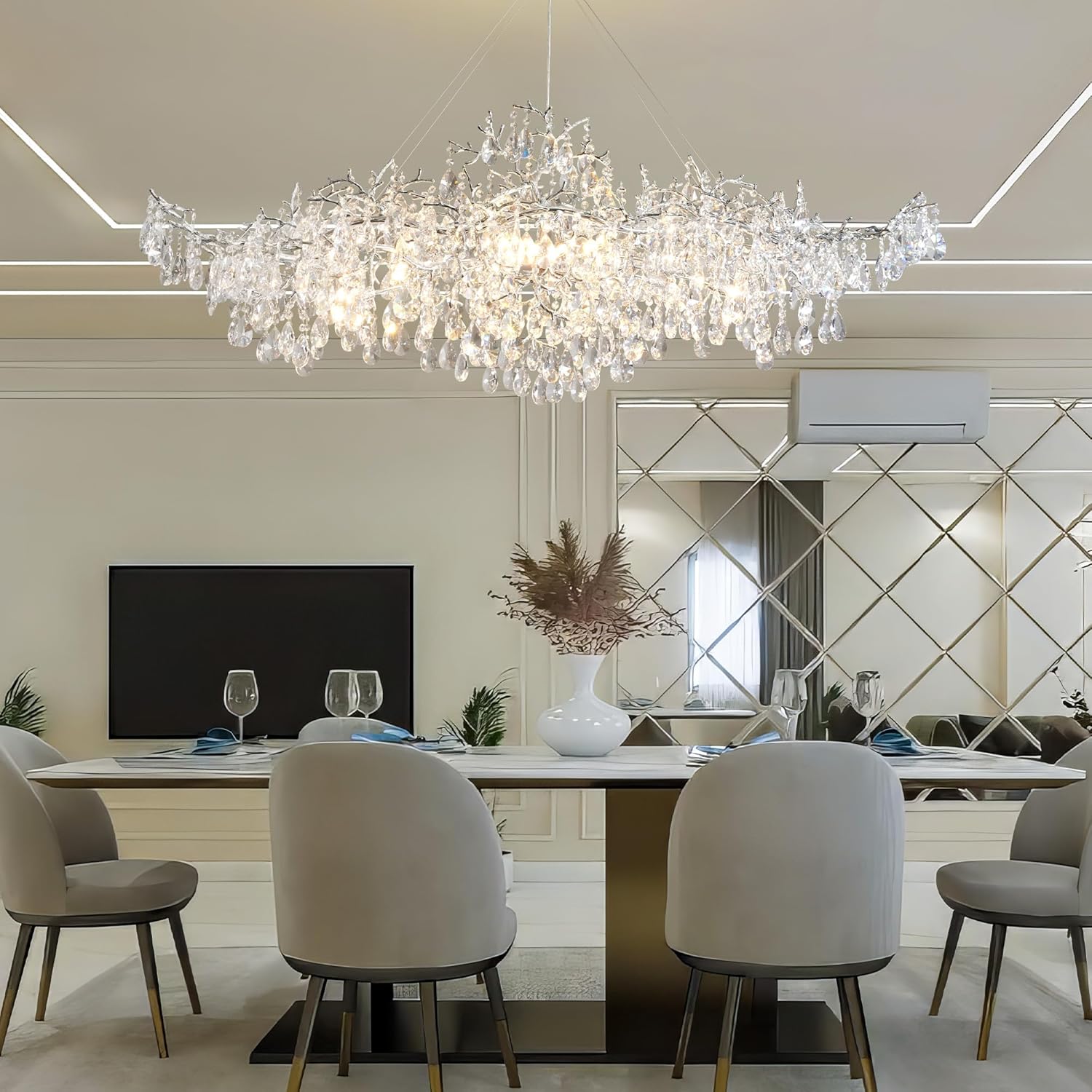 Modern Crystal Chandelier