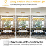 Modern branch-and-leaves-shaped chandelier