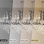 Modern Large Crystal Chandeliers