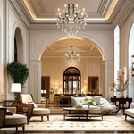 Modern Large Crystal Chandeliers