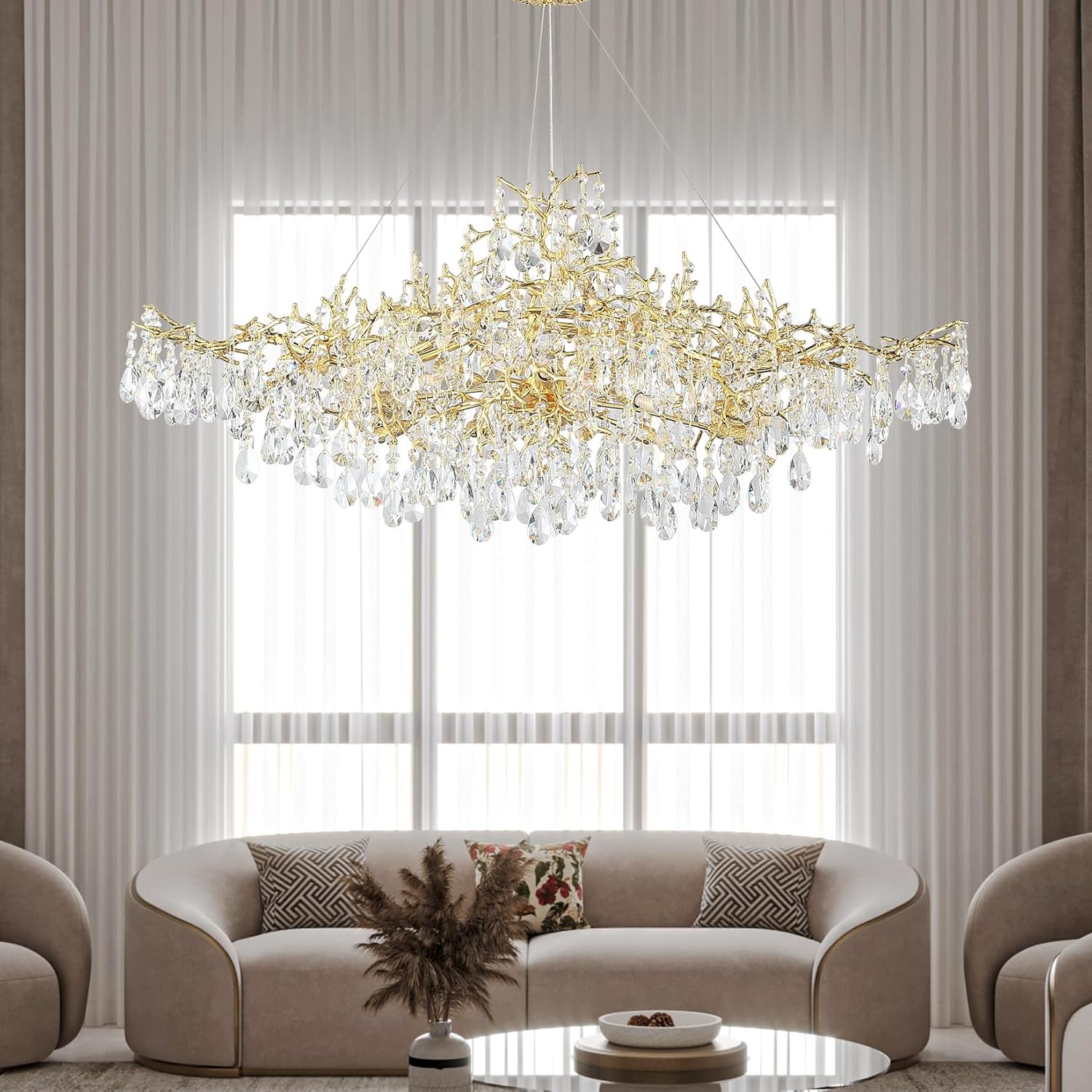 Modern Crystal Chandelier