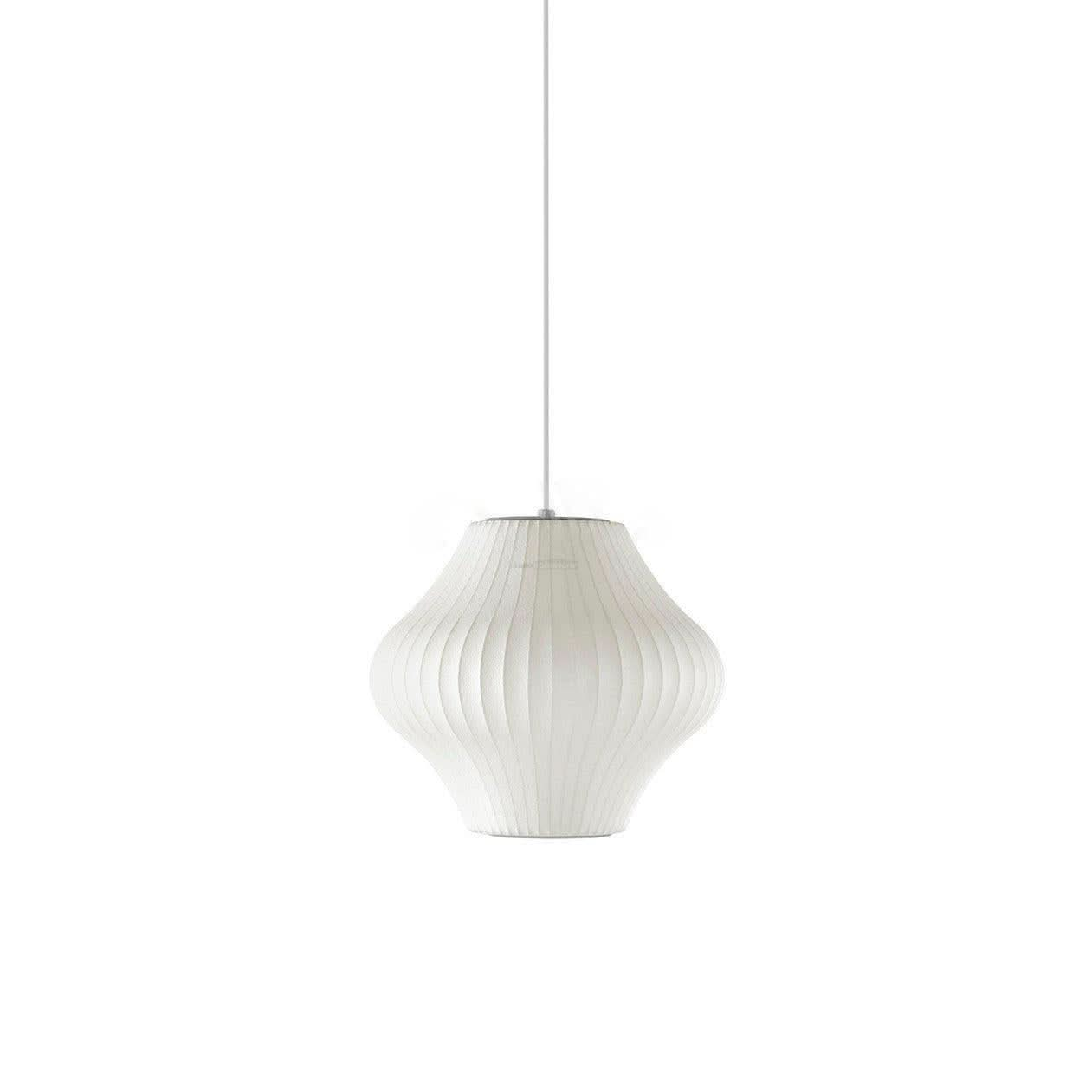 Bubble Pendant Light with Artificial Silk Lampshade - Yiosilamp