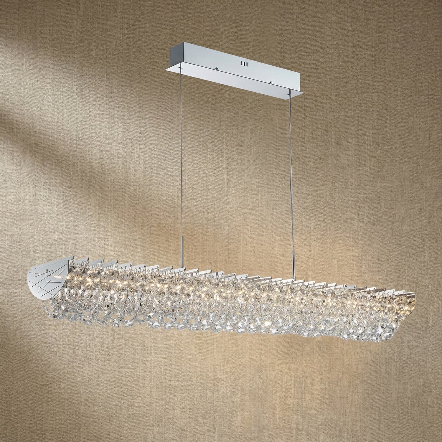 Stella Linear Crystal Chandelier