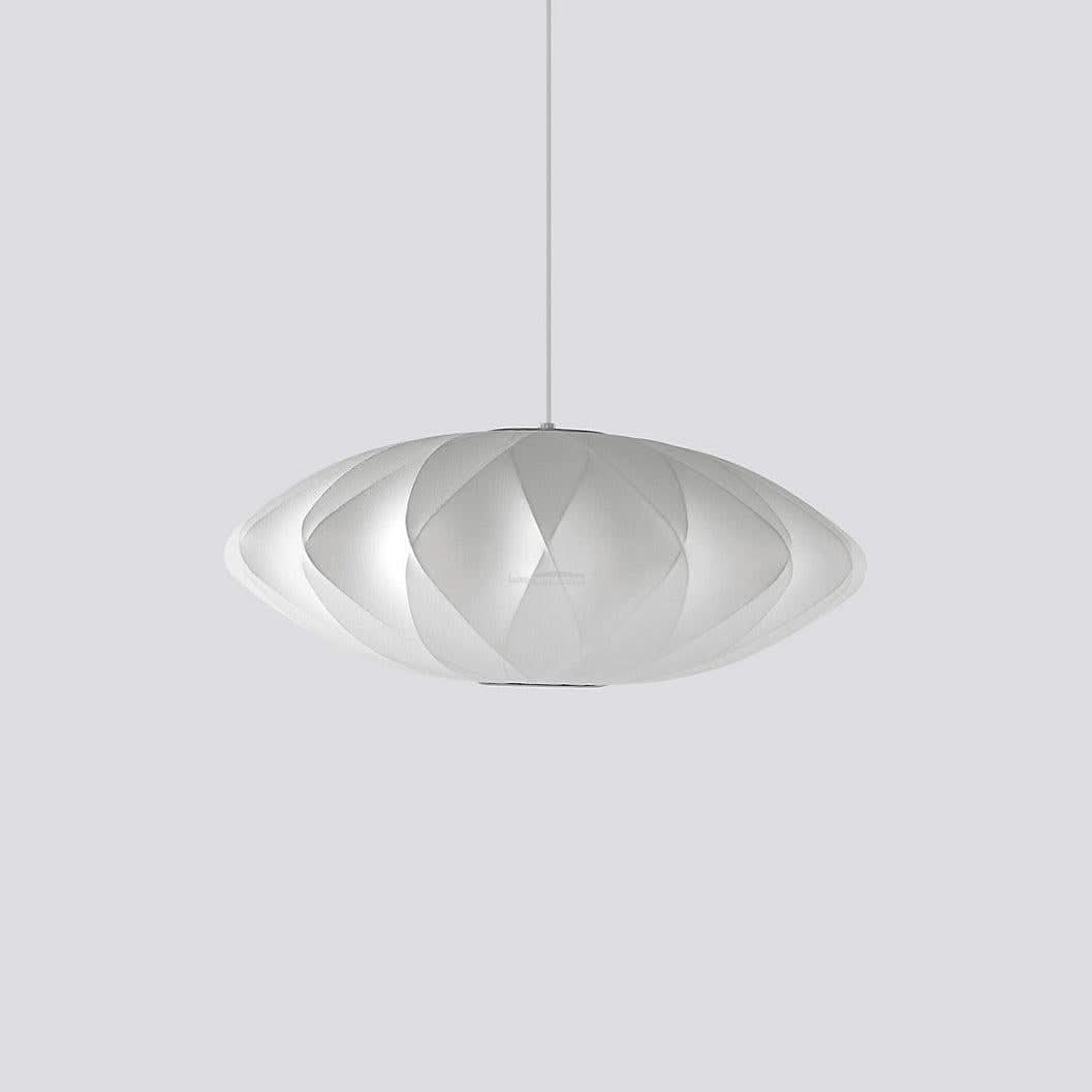 Bubble Pendant Light with Artificial Silk Lampshade - Yiosilamp