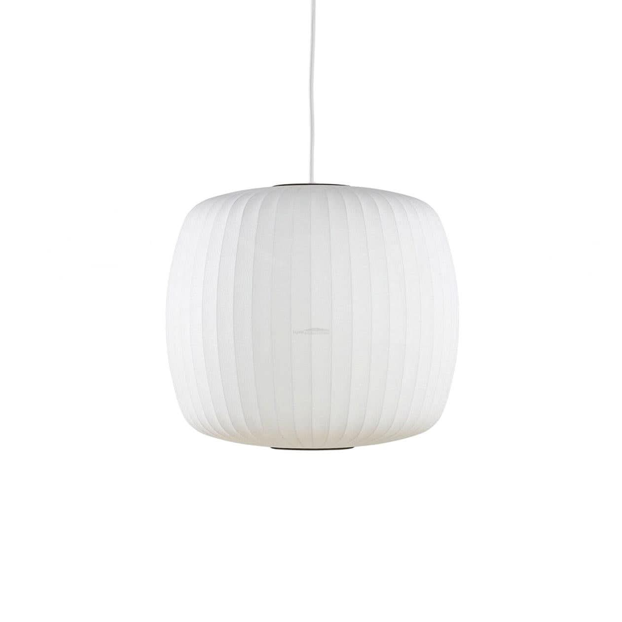 Bubble Pendant Light with Artificial Silk Lampshade - Yiosilamp