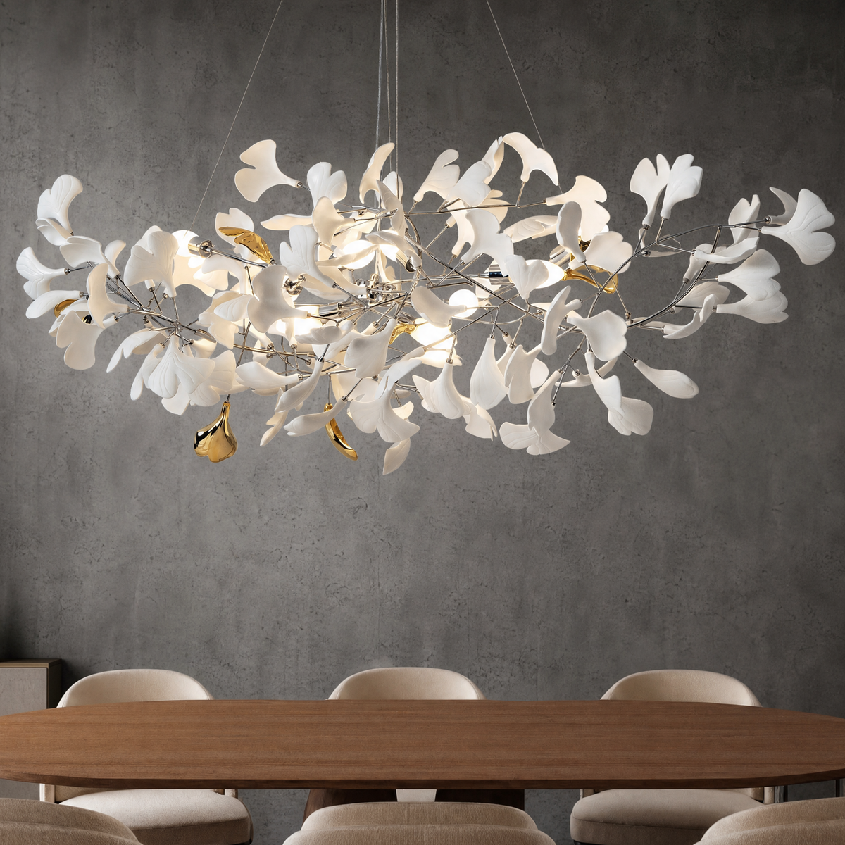 980 - Black Double Mirror Pendant Light