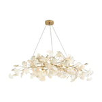 Gingko Chandelier N Luxury Ceramic Leaf Ceiling Light