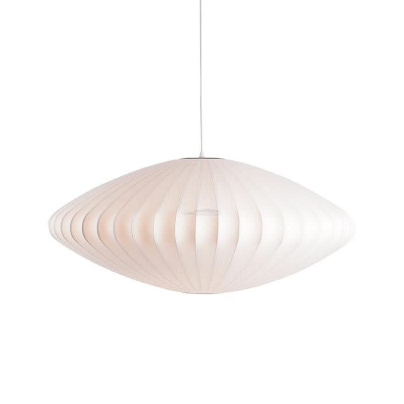 Bubble Pendant Light with Artificial Silk Lampshade - Yiosilamp