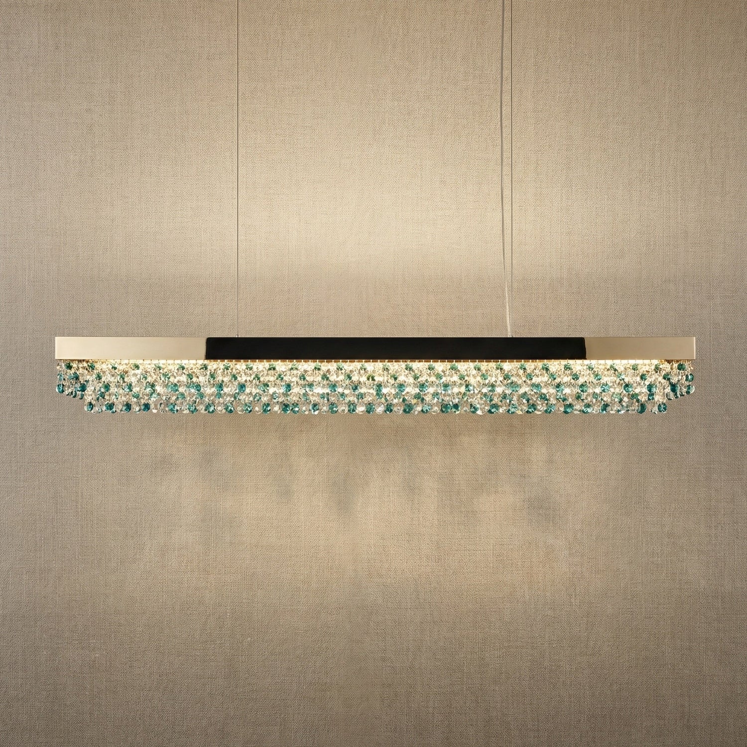 Orion Linear Crystal Chandelier